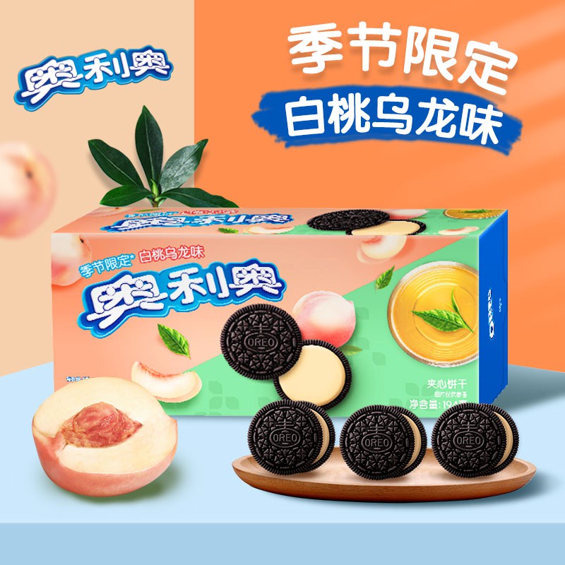 奥利奥白桃乌龙味194g