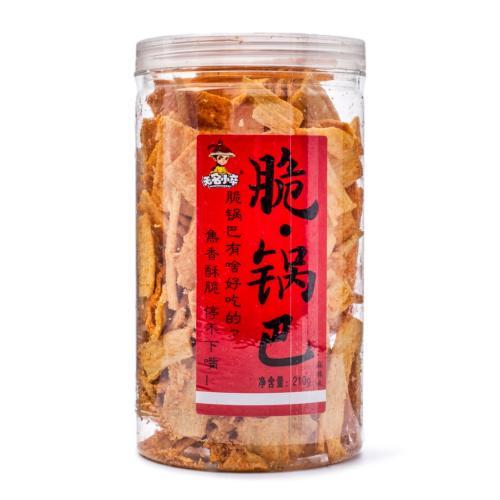 无名小卒脆锅巴-麻辣210g