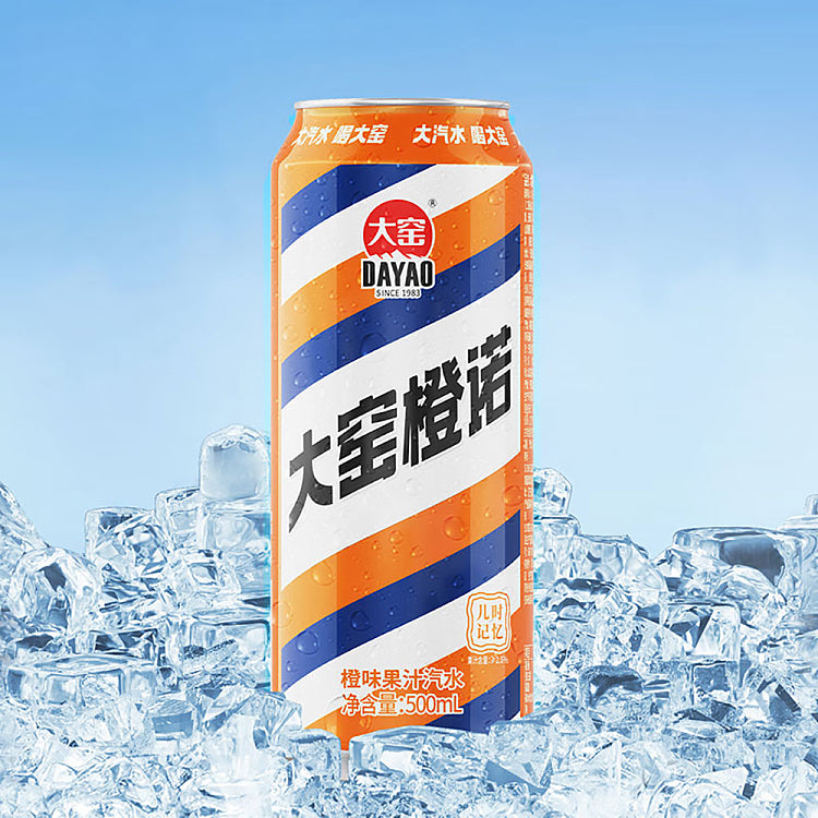大窑橙诺汽水500ml