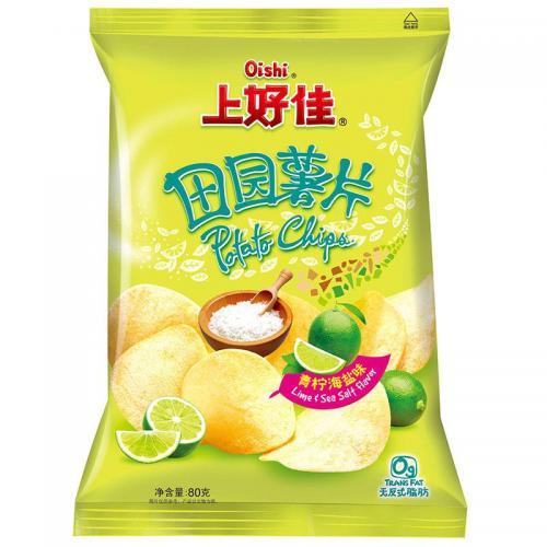 上好佳薯片-青柠海盐味50g