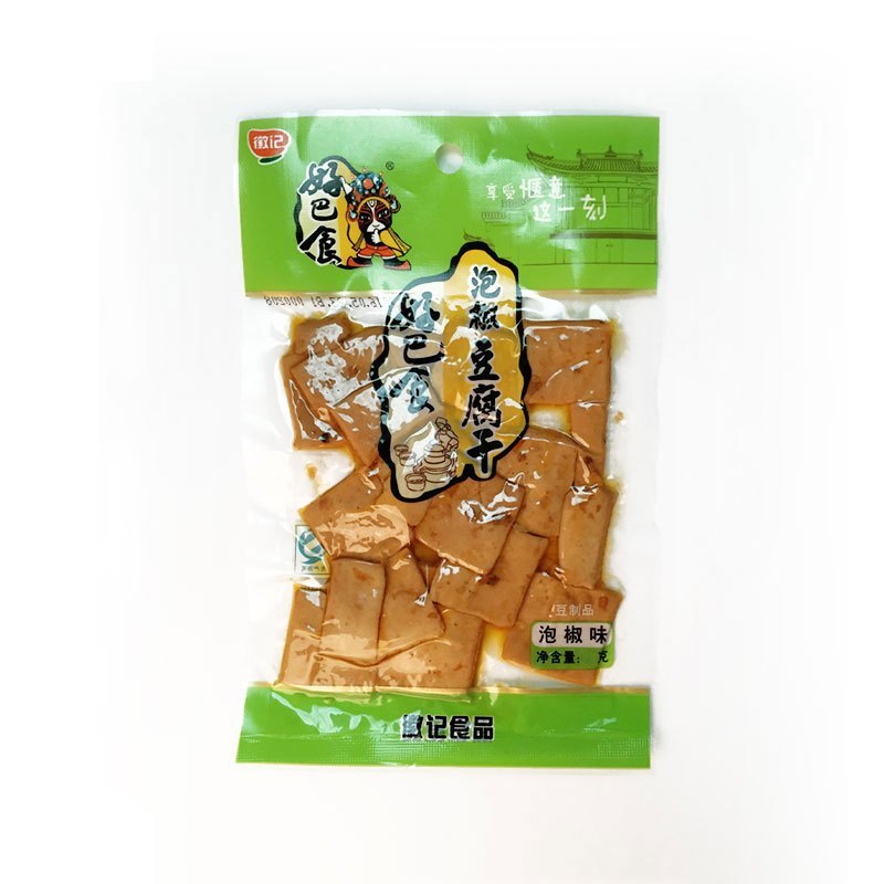 好巴食豆腐干-泡椒68g