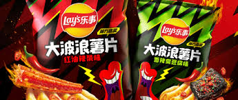 乐事-大波浪红油辣条味马铃薯片70g